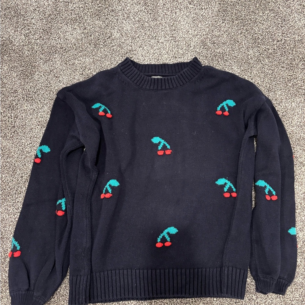 LOFT Dark Blue Knit Sweater